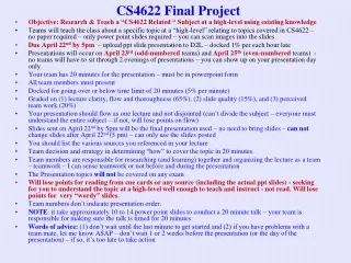 CS4622 Final Project