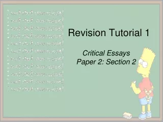 Revision Tutorial 1