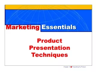 Product  Presentation Techniques
