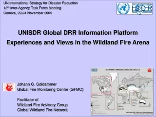 UN  International Strategy for Disaster Reduction   12 th Inter-Agency Task Force Meeting