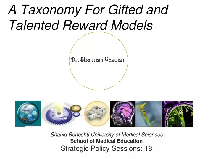 a taxonomy for gifted and talented reward models