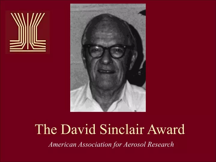 the david sinclair award