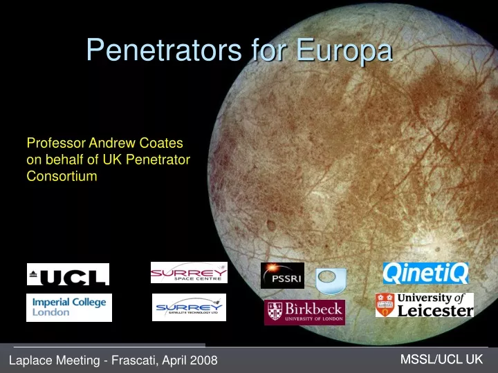 penetrators for europa