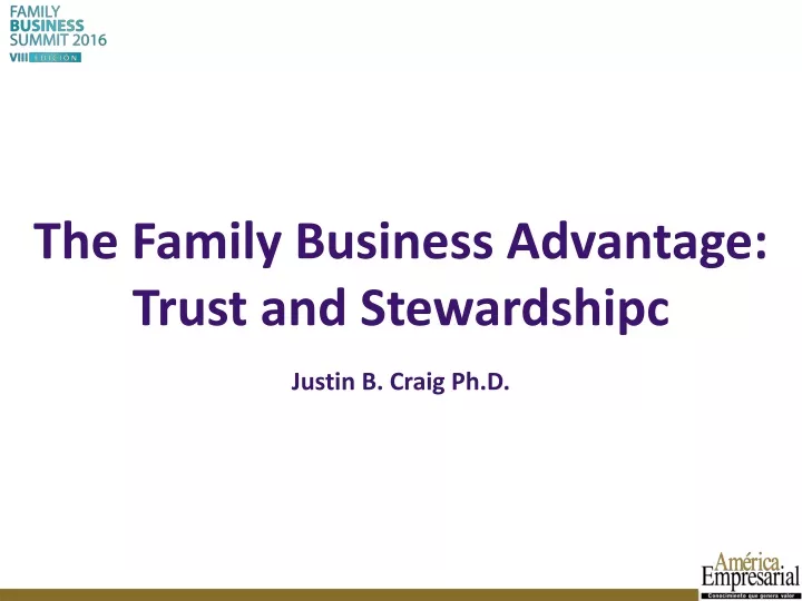 the family business advantage trust