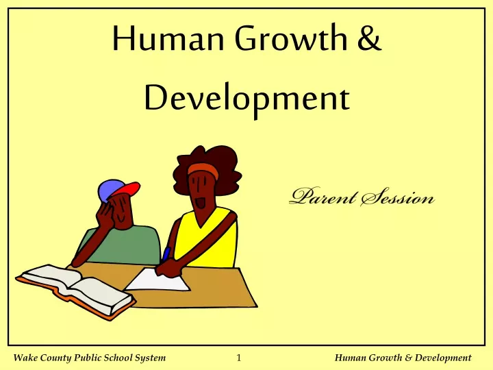 human growth development