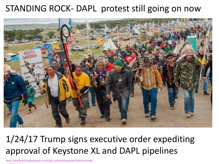 standing rock dapl protest still going on now