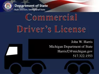 Commercial Driver’s License