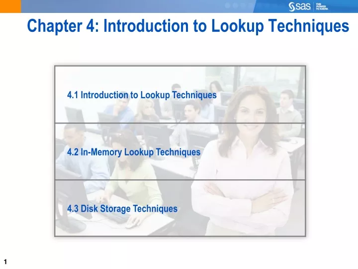 chapter 4 introduction to lookup techniques