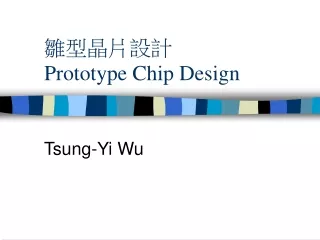 雛型晶片設計 Prototype Chip Design