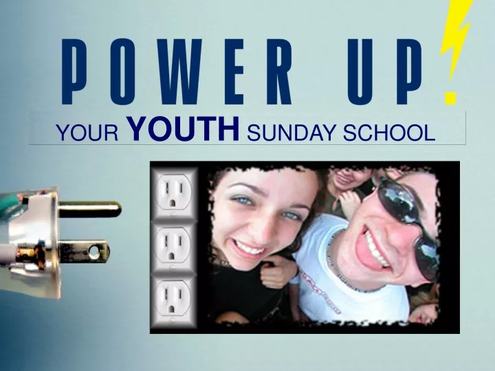your youth sunday school