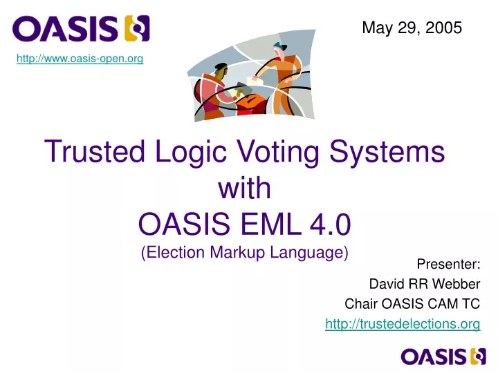 trusted logic voting systems with oasis eml 4 0 election markup language