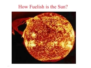 What fuels the sun