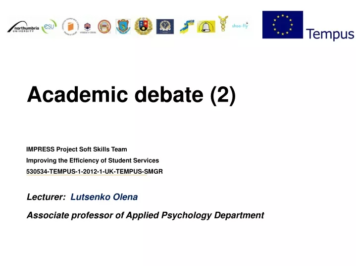 academic debate 2