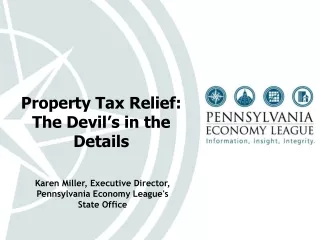 Property Tax Relief: The Devil’s in the Details