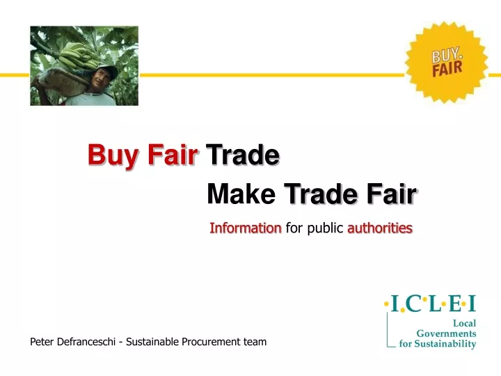 buy fair trade make trade fair