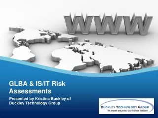 GLBA &amp; IS/IT Risk Assessments