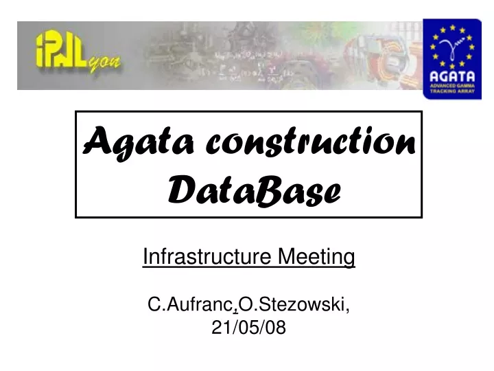 agata construction database