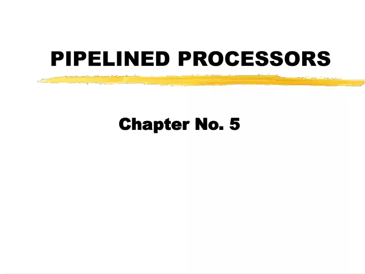 pipelined processors