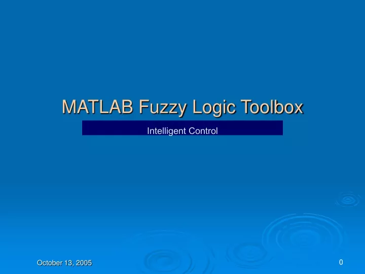 matlab fuzzy logic toolbox
