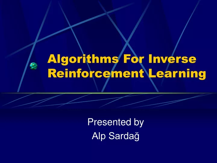 algorithms for inverse reinforcement learning