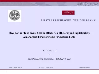 Rossi S.P.S.  et al.  in Journal of Banking &amp; Finance  33 (2009) 2218–2226