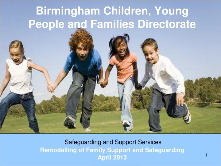 birmingham children young people and families directorate