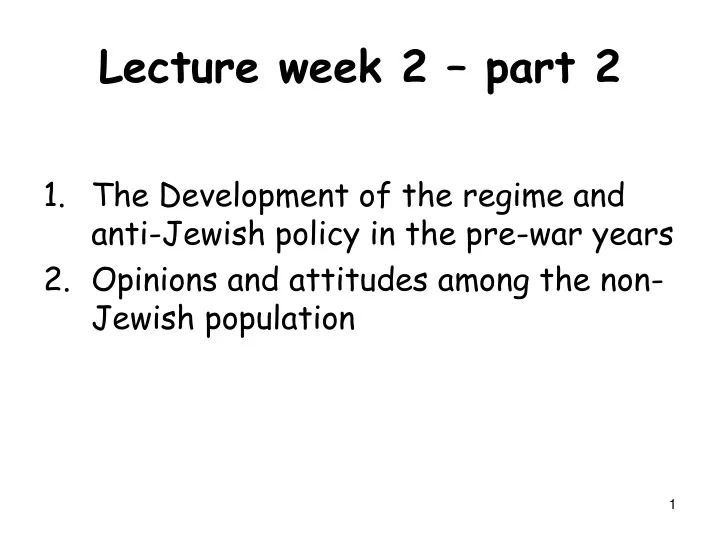 lecture week 2 part 2