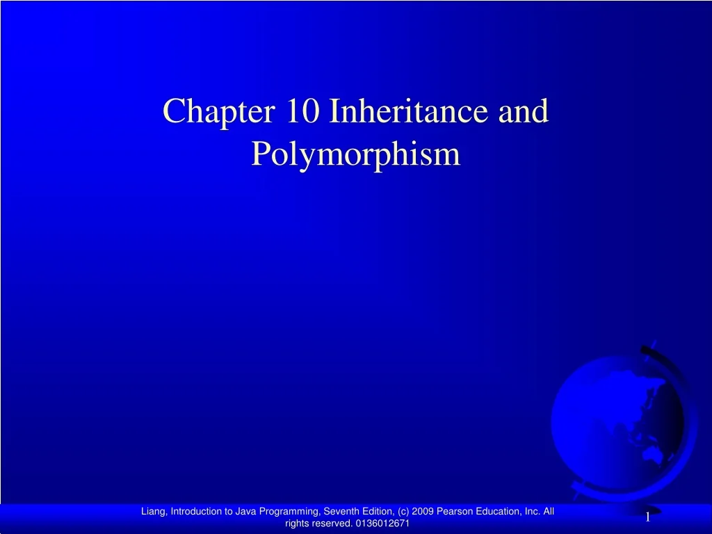 PPT - Inheritance and Polymorphism Overview PowerPoint Presentation ...
