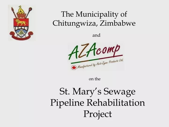 the municipality of chitungwiza zimbabwe