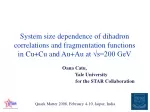 Oana Catu,                            Yale University - slide 1