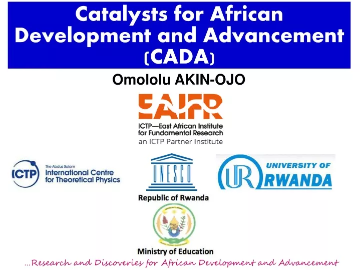 catalysts for african development and advancement cada