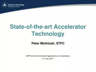 State-of-the-art Accelerator Technology
