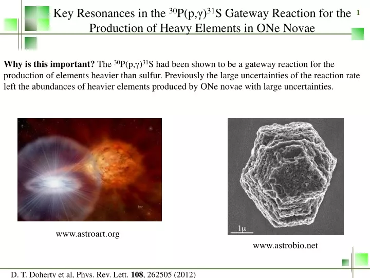 key resonances in the 30 p p 31 s gateway