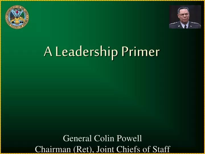 a leadership primer