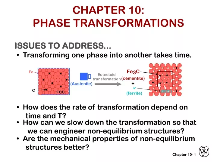 chapter 10 phase transformations