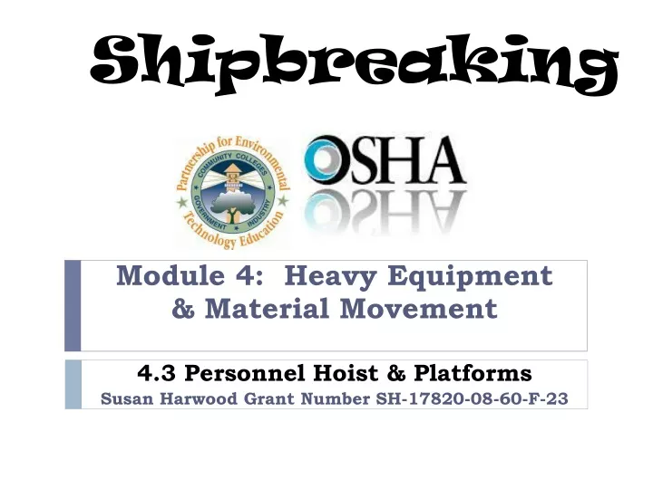 shipbreaking
