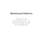 Behavioural Patterns: Iterator and Memento - slide 1