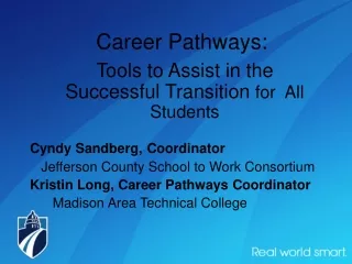 Career Pathways: