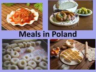 Meals in Poland