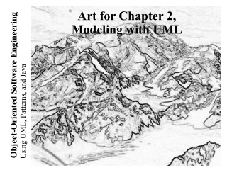Art for Chapter 2, Modeling with UML