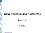Stacks: Implementation and Operations - slide 1