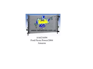 AA6216/04 Ford Fiesta Power/2004 Amazon