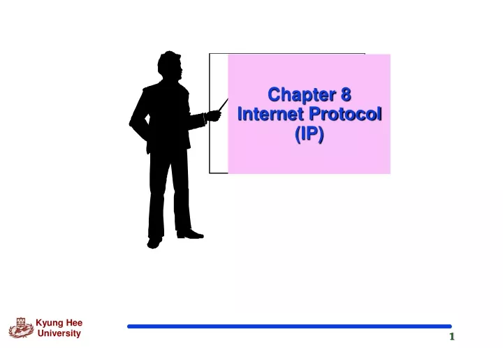 chapter 8 internet protocol ip