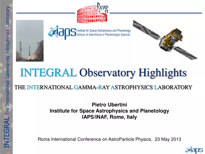 integral observatory highlights the inte
