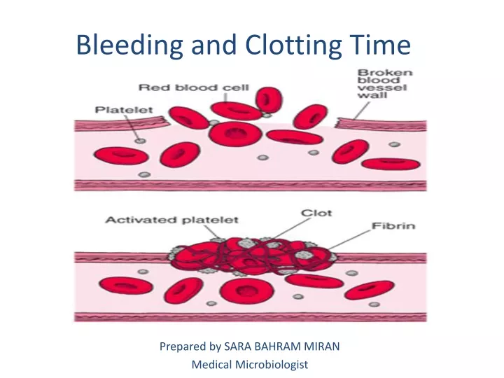 bleeding and clotting time