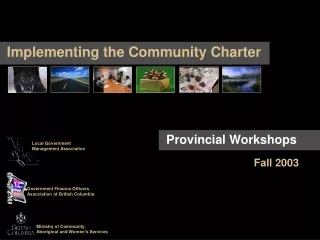 Provincial Workshops