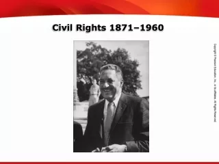 Civil Rights 1871–1960