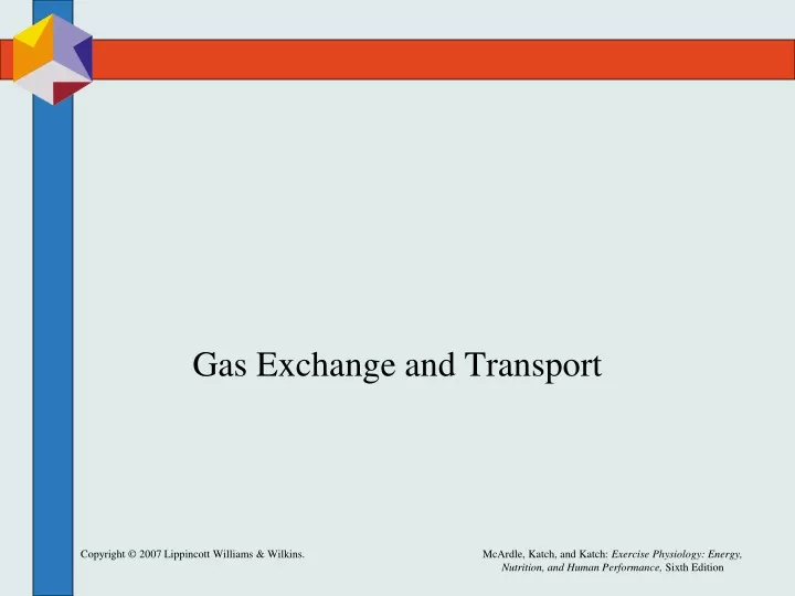 gas exchange and transport