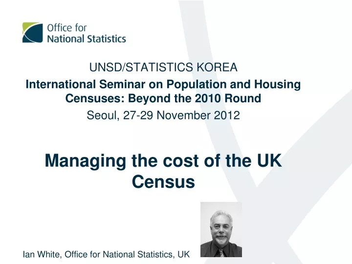unsd statistics korea international seminar
