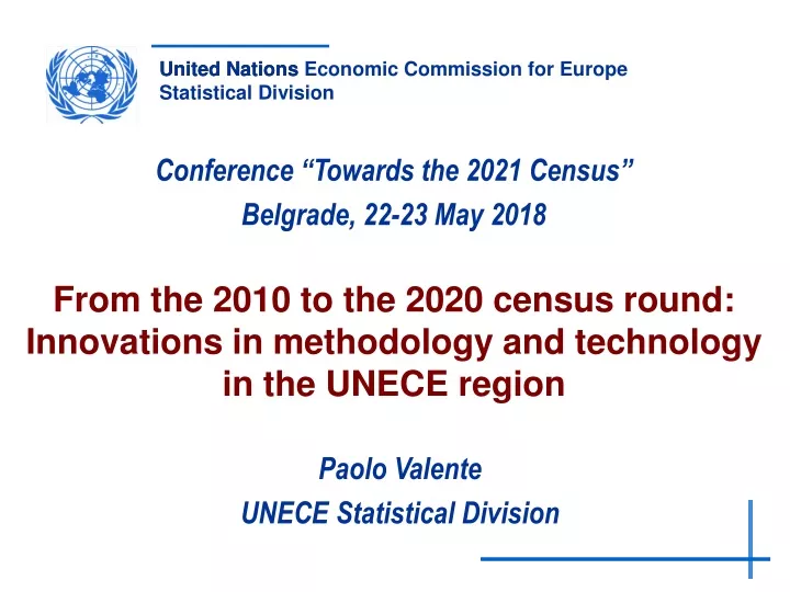 conference towards the 2021 census belgrade